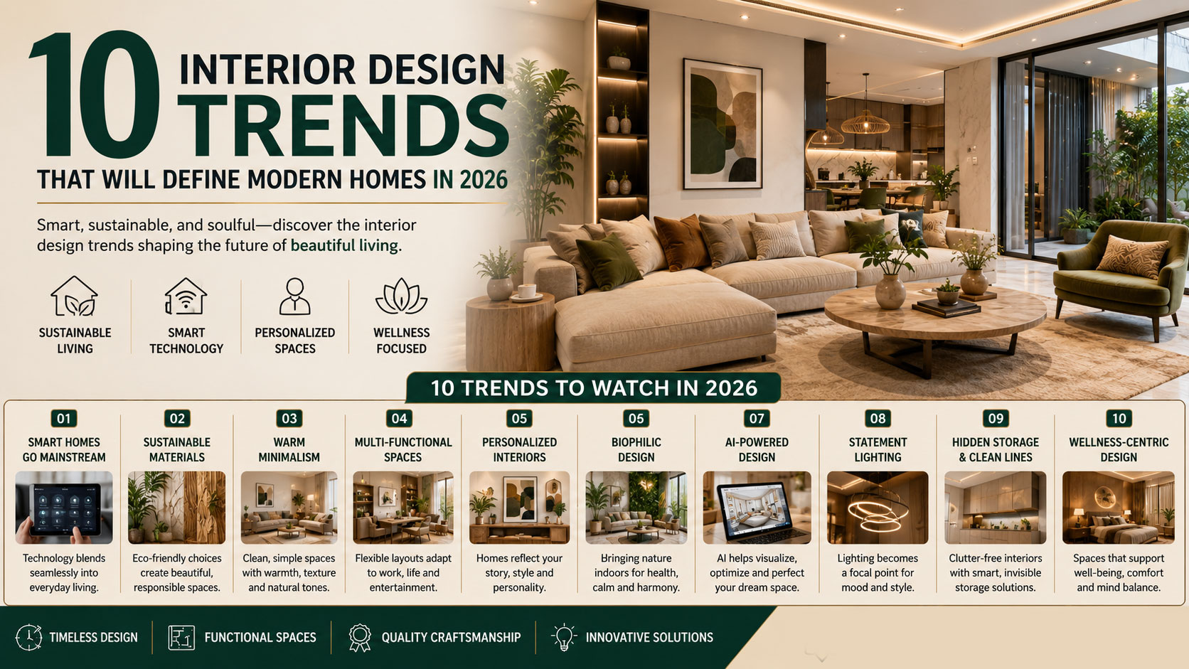 10 Interior Design Trends That Will Define Modern Homes in 2026