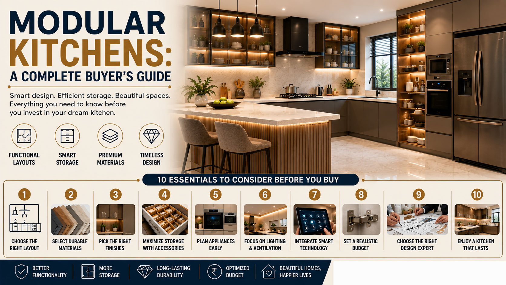 Modular Kitchens: A Complete Buyer’s Guide